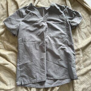 Figs Catarina Scrub Top, Size M, Color Dark Space Grey